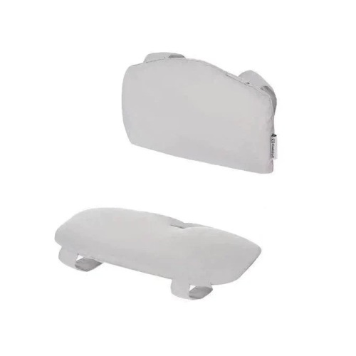 Cojín gris para silla de comer Enock