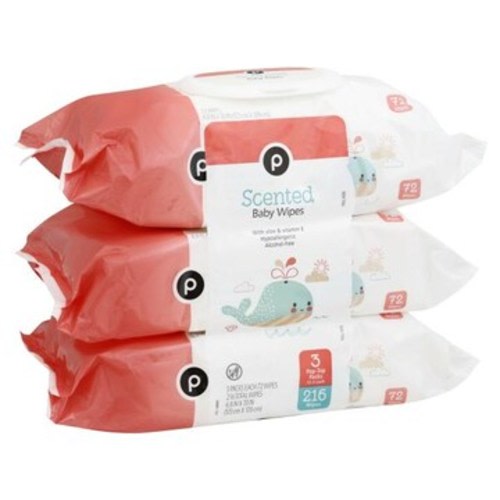 Publix Baby Wipes, Scented, 3 Pack | Publix Super Markets
