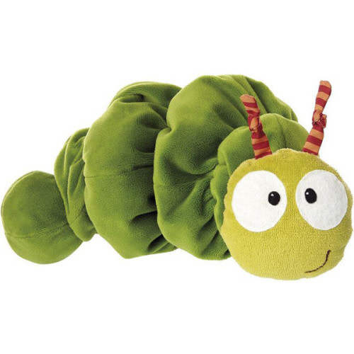 Vibrating Caterpillar Baby Toy, Green - sigikid Plush | Maisonette