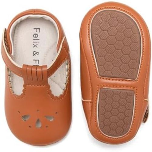 Soft Sole Baby Shoes - Infant Baby Walking Shoes Moccasins Rubber Sole Crib Shoes