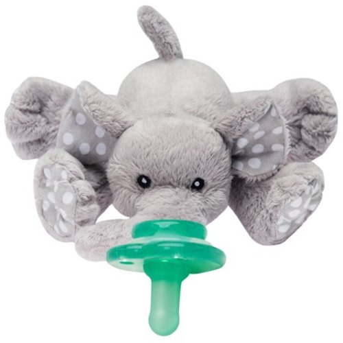 Nookums Paci-Plushies Buddies - Elephant Pacifier Holder