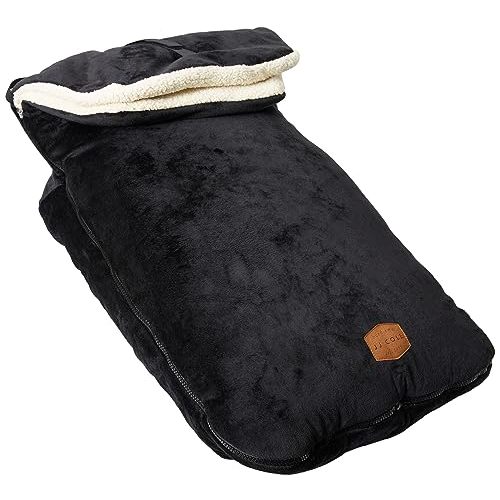 Tomy Cole Bundleme - Original, Toddler Bunting Bag, Winter Protection for Baby Car Seats and Strollers, Black