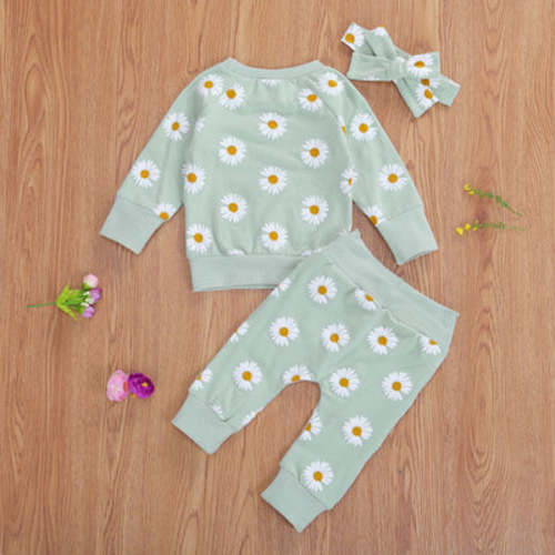 DAISY Outfit with Headband - Hazel & Bo