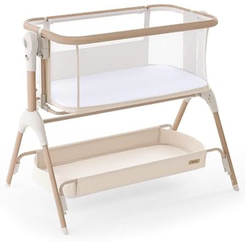 HARPPA Cuddly Signature Baby Bassinet, BSA Certified, Washable Mattress