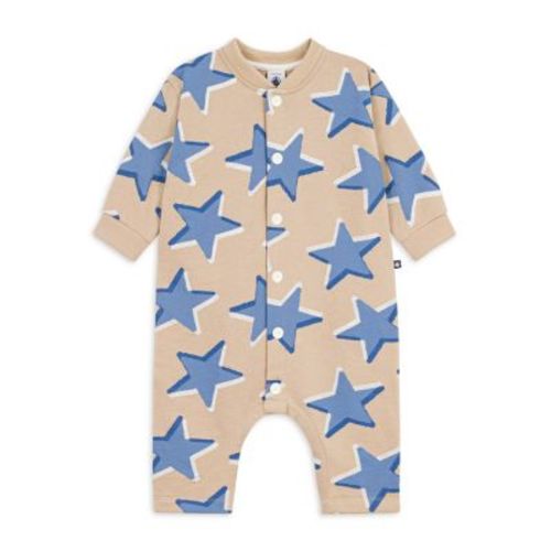 Boys' Long Sleeve Star Print Romper - Baby