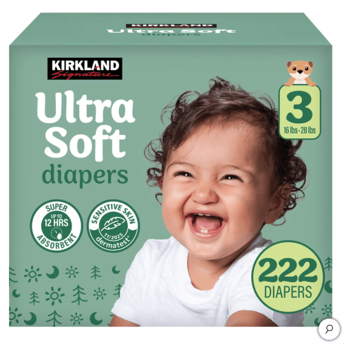 Kirkland Signature Diaper Size 3 | Costco