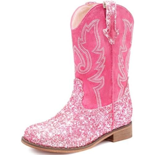 Motasha Cowgirl Boots for Girls Toddler Boys Cowboy Boots Little Kids