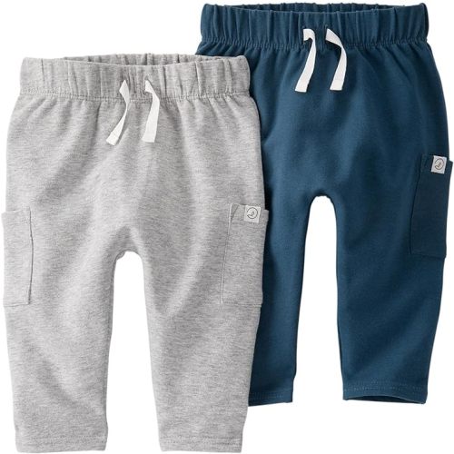 little planet by carter's Baby 2-Pack Pants Made with Organic Cotton