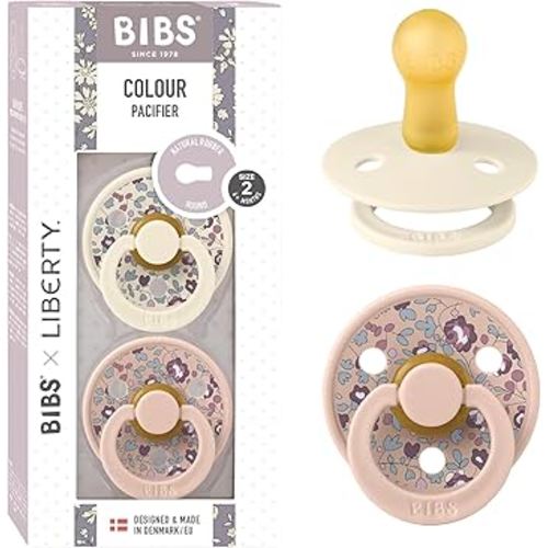 BIBS Soother 2-Pack, Eloise Blush