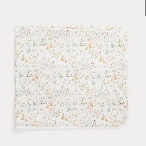 RL Baby x Riley Sheehey Cotton Blanket