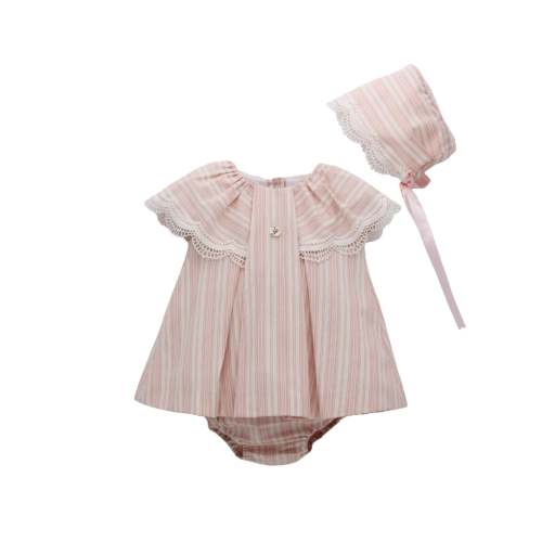 Kendall Pink Stripes 3-piece set