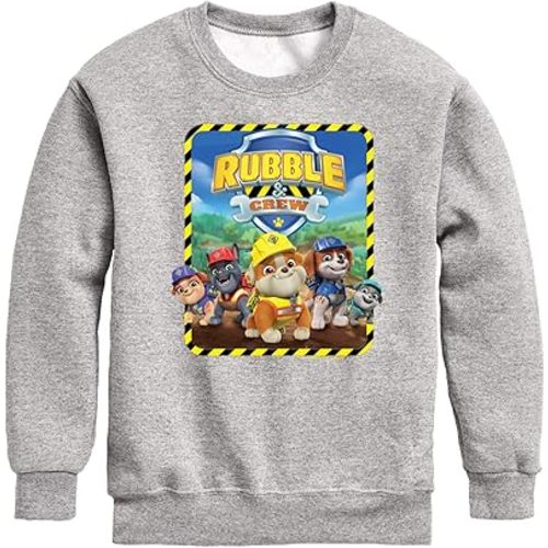 HYBRID APPAREL - Paw Patrol - Rubble & Crew - Toddler & Youth Crewneck Fleece Sweatshirt