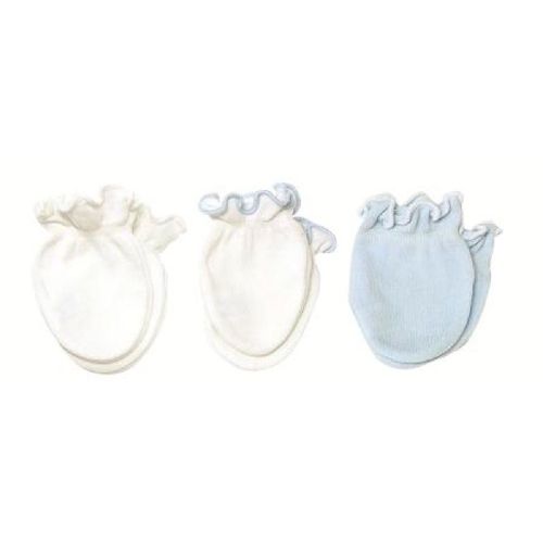 Playette Premmie Mittens 3 Pack Blue