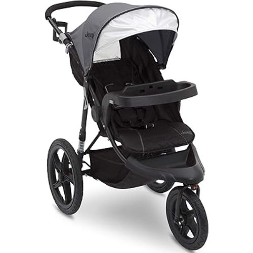 Jeep Classic Jogging Stroller by Delta Children, Grey