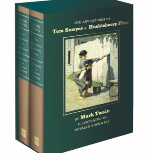The Adventures of Tom Sawyer and Huckleberry Finn: Norman Rockwell Collector's Edition (Abbeville Illustrated Classics)