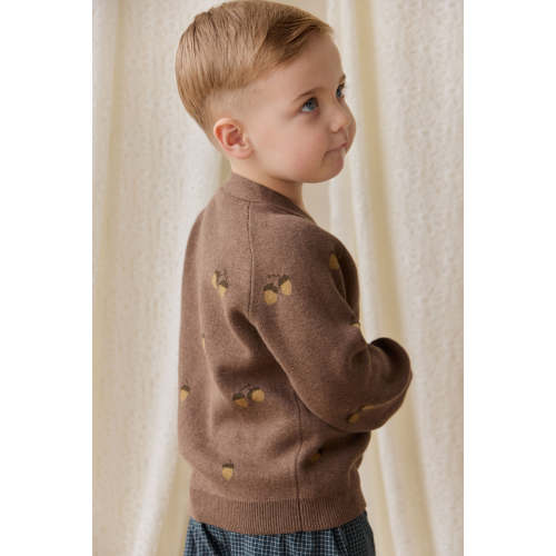 Easton Cardigan - Forest Acorns Toasted Marle – Jamie Kay USA