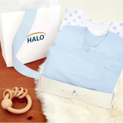 Chambray Swaddle + Wearable Baby Blanket | HALO