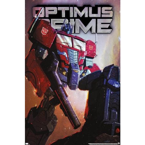 Hasbro Transformers - Optimus Prime Wall Poster, 34L" x 22.4W", Unframed Version