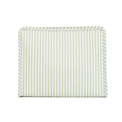 ROADIE MEDIUM Zip Pouch - PIMLICO STRIPE SAGE
