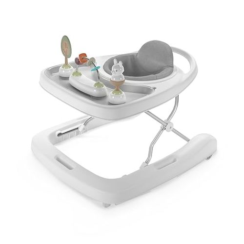 Ingenuity Step & Sprout 3-in-1 Foldable Baby Activity Walker with Removable Toys