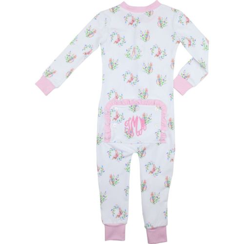 Pink Peter Rabbit Bamboo Knit Zipper Pajamas – Cecil & Lou