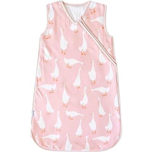 Copper Pearl Sleep Sack: Warm and Cozy Baby Bag in a Variety of Trendy Designs, Safe Alternative to Blankets, Sleeveless Baby Sleep Sack Swaddle Sizes Newborn to 24 Months - Goosie