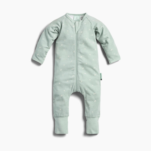 ergoPouch Long Sleeve Romper 0.2 TOG - Sage, Newborn