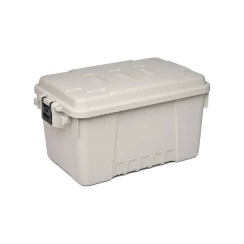 Plano Sportsman's Trunk, Smoke, 14-Gallon Lockable Storage Box