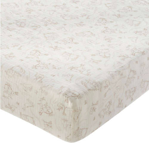 Signature Organic Cotton Bunny Fitted Crib Sheet