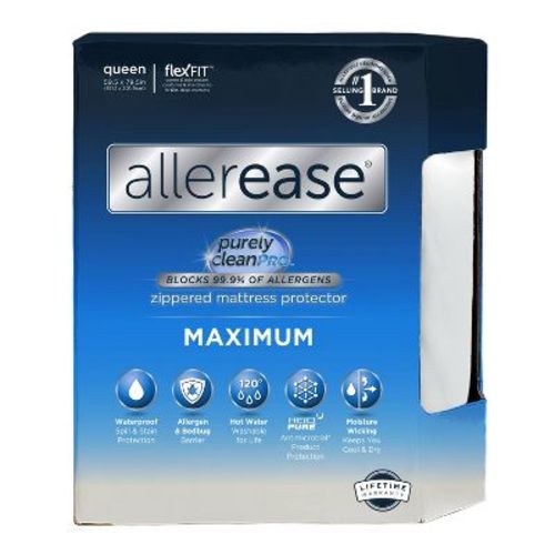 Maximum Mattress Protector White - AllerEase