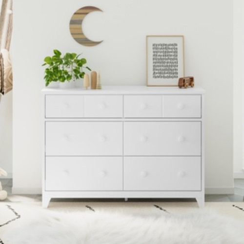 Storkcraft Moss 6 Drawer Double Dresser