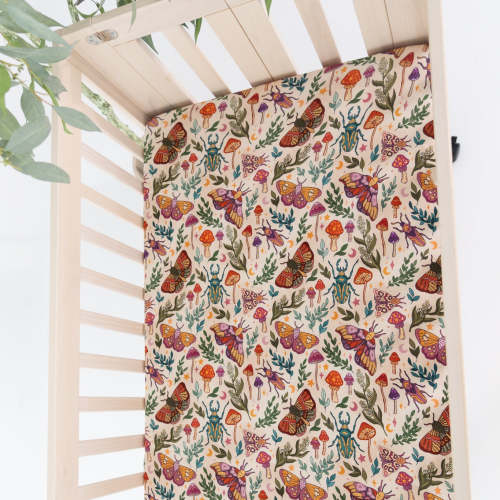 Enchanted Meadow Crib Sheet