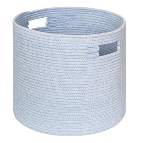 Ebern Designs Round Clothes Storage Basket, Cotton Rope Woven Storage Basket with Handles – Small Laundry Basket for Blankets, Toys and Home Organization & Reviews | Wayfair