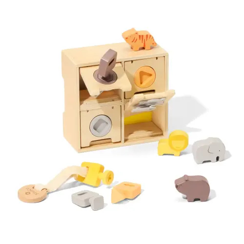 Puzzle Peek-a-Zoo
