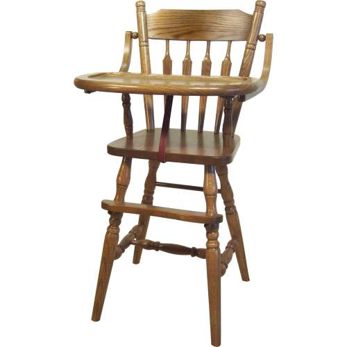Plain Back High Chair