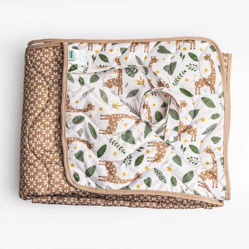 Anywhere Adventure Play Mat, Featuring Quilted Wipeable Machine Washable Fabric