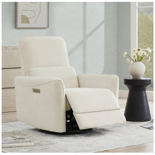 Tracee Power Swivel Nursery Glider Recliner