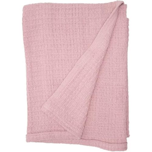 Lila and Jack 100% Cotton Waffle Baby Blanket, Soft and Lightweight Receiving Blanket for Newborn and Toddler