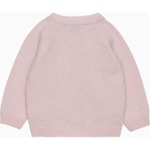 Duck Cardigan, Pale Pink - Trotters London | Maisonette