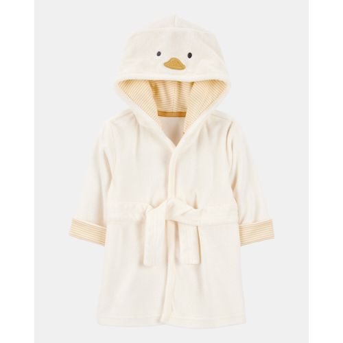 Baby Chick Hooded Terry Robe - Ivory