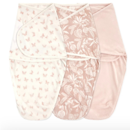 aden + anais garden essentials velboa wrap swaddles quick change 3 pack TOG 1.5