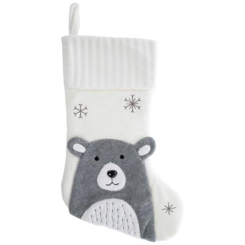 Gray Bear Stocking