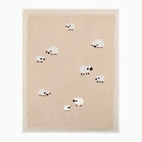 Sheep Baby Blanket