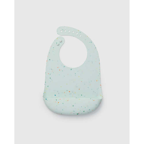 Silicone Bib - Confetti Mint