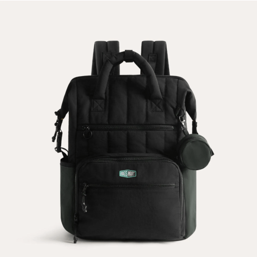 Paz 25L Diaper Backpack - Black