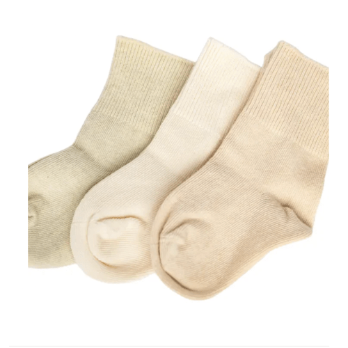 Organic Cotton Ribbed Socks