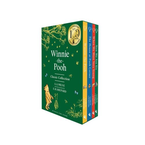 Winnie the Pooh Classic Collection: 4 Book Box Set - (Winnie-The-Pooh - Classic Editions) by A A Milne (Mixed Media Product)