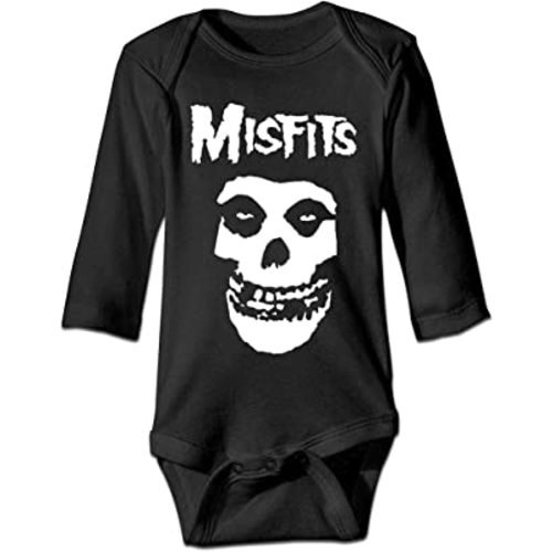 DOQOSESHY Cute Misfits Baby Climbing 0-24 Months Bodysuit Unisex Breathable Toddler Rompers
