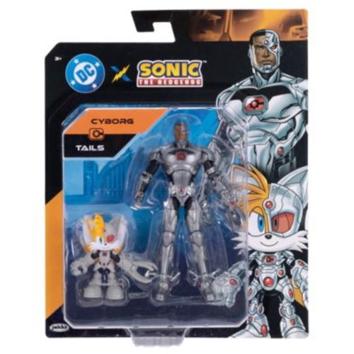The Hedgehog Tails and Cyborg Action Figures
