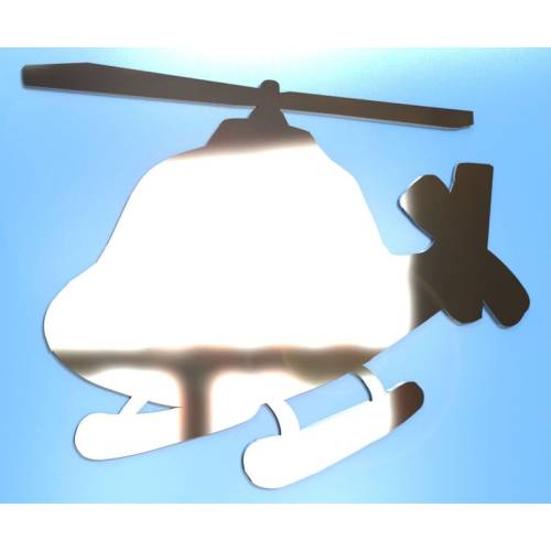 Helicopter Mirror  Shatterproof Acrylic  Ideal for Kids Room - Etsy